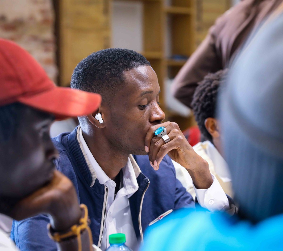 Diverse group in a community discussion